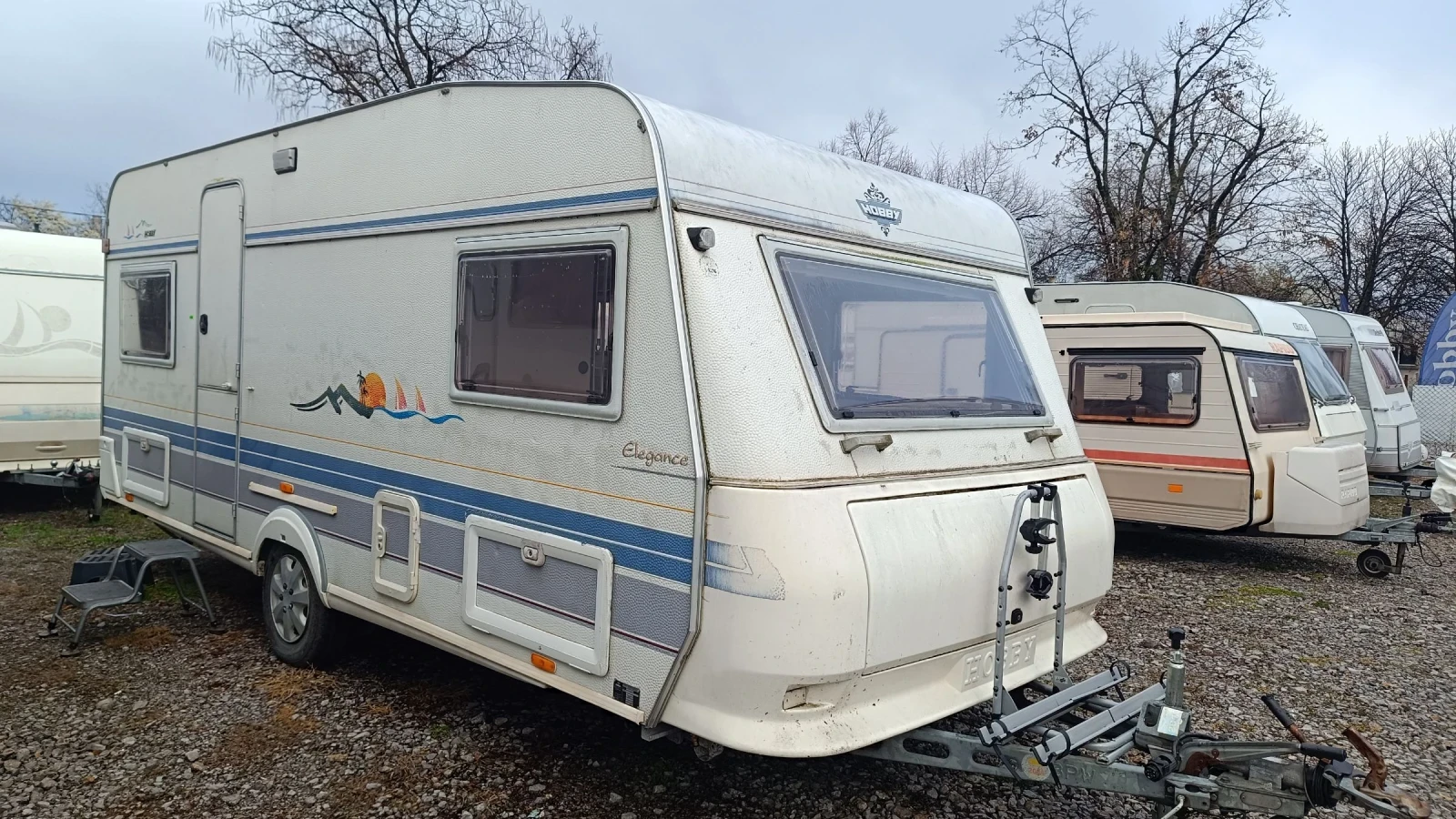 Каравана Hobby Elegance 500. Solar, Форселт 