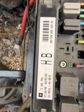 13206754 Бушонно табло OPEL ASTRA H ZAFIRA B 13 206 754 HB HELLA 5DK008668-38 5DK 008 668-38, снимка 2