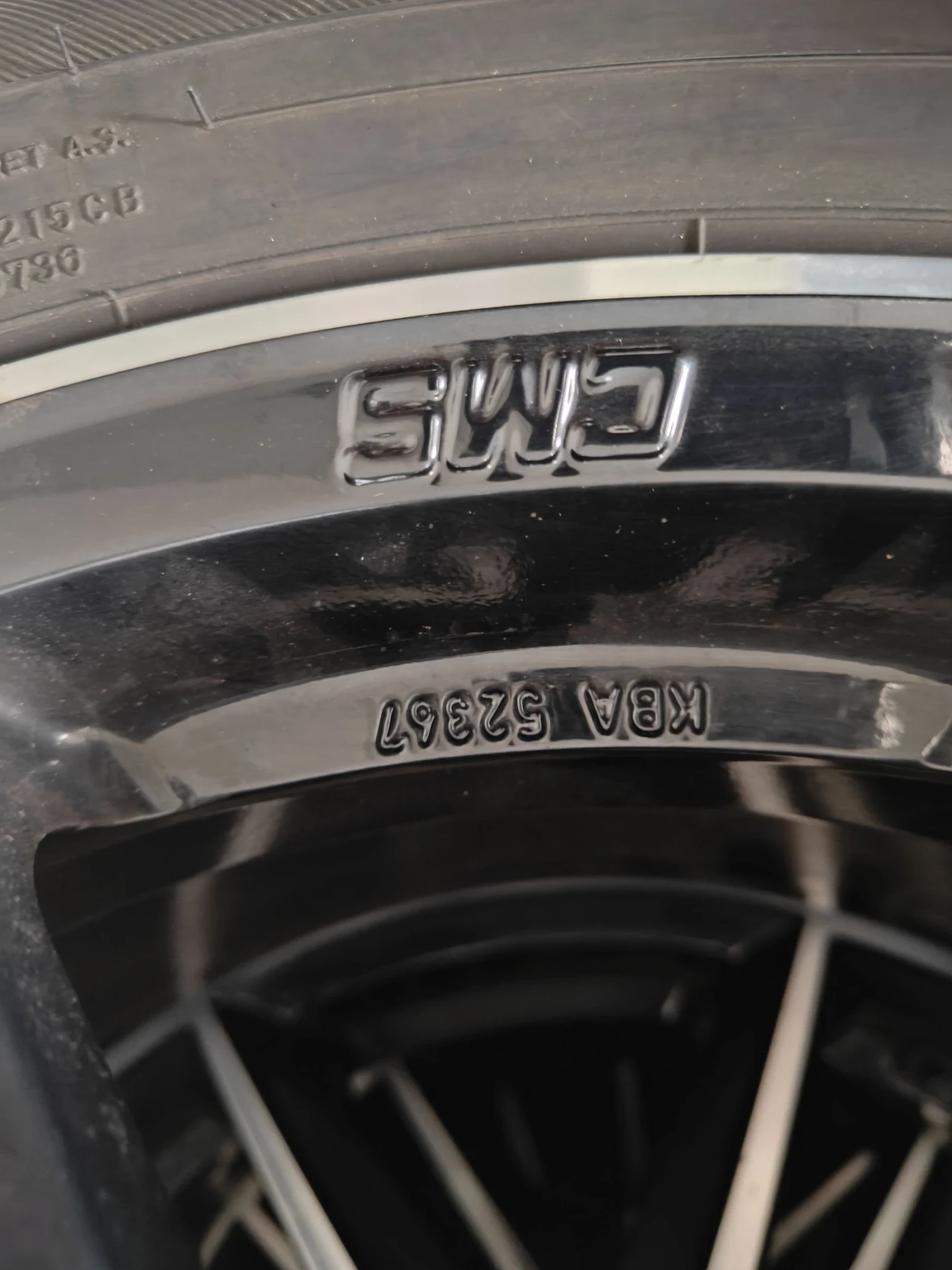 Гуми с джанти Bridgestone 225/50R18, снимка 8 - Гуми и джанти - 54608399