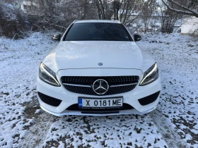 Mercedes-Benz C 220 ВИДЕО! Full AMG line, Carplay/Adroid Auto, Head Up, снимка 2