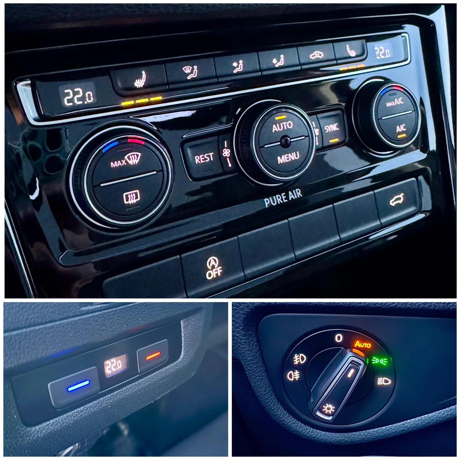 VW Touran ::2.0TDI::FACELIFT::DSG::1 собственик, снимка 16 - Автомобили и джипове - 53844357