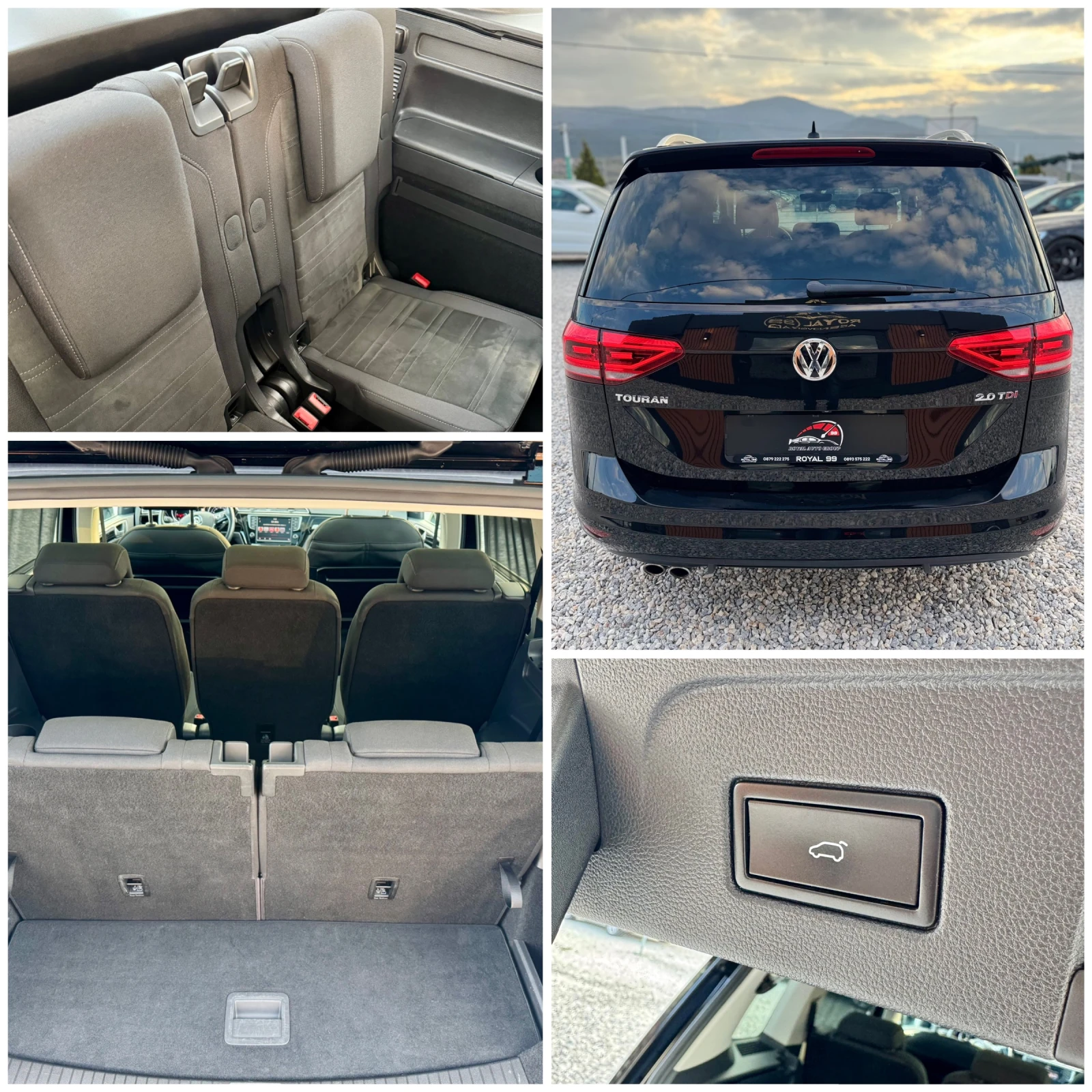 VW Touran ::2.0TDI::FACELIFT::DSG::1 собственик, снимка 8 - Автомобили и джипове - 53844357