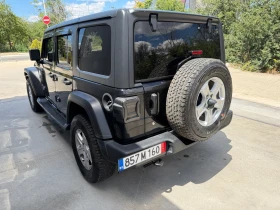 Jeep Wrangler Unlimited Sport 3.6 V6 4x4, 2020 г., 62000km, снимка 4