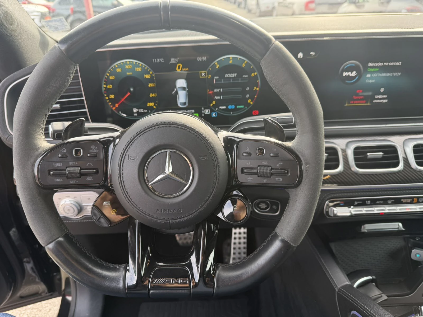 Mercedes-Benz GLE 53 4MATIC 3. 0 R6 Turbo + EQ, снимка 14 - Автомобили и джипове - 53995142