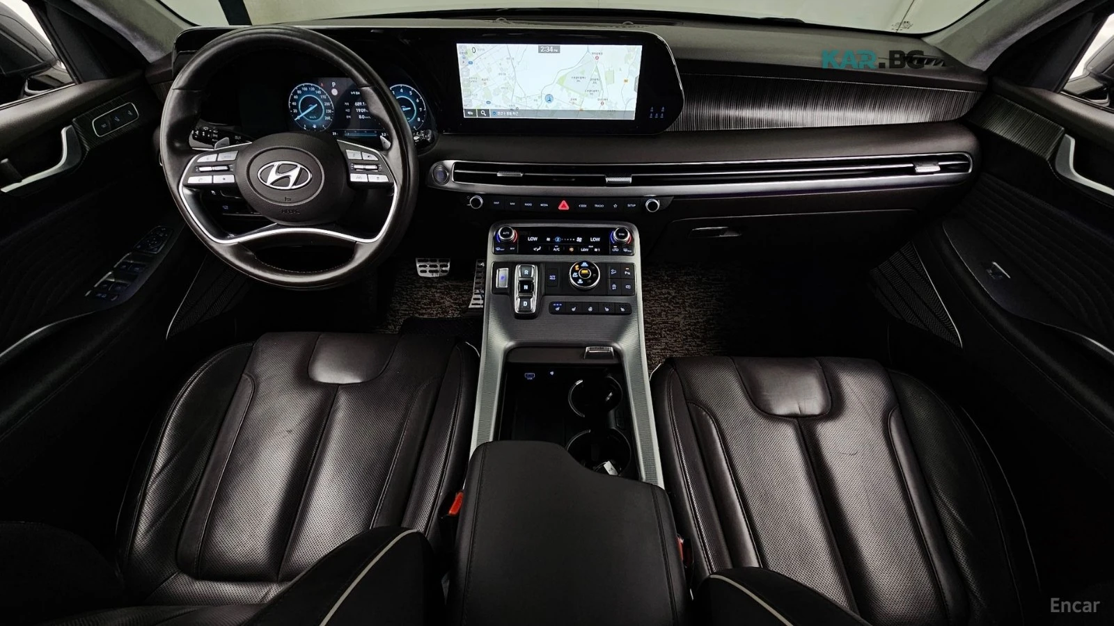 Hyundai Palisade CALLIGRAPHY* 4x4* DISTRONIC* 360* ОБДУХ* МАСАЖИ* , снимка 5 - Автомобили и джипове - 56100469