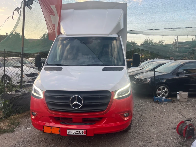 Mercedes-Benz Sprinter 319 3.0 V6 - FULL LED - SWISS, снимка 8 - Бусове и автобуси - 51698336