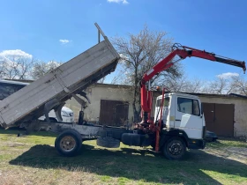 Mercedes-Benz 1114 Самосвал с кран, снимка 4