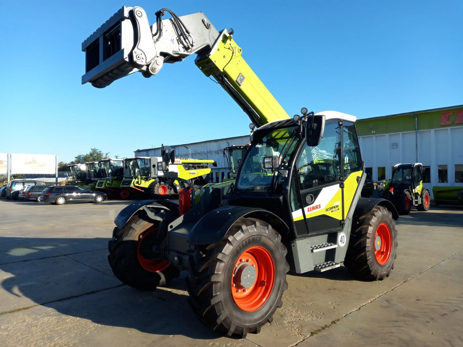 Телескопичен товарач Claas Scorpion 746 VP - изображение 5