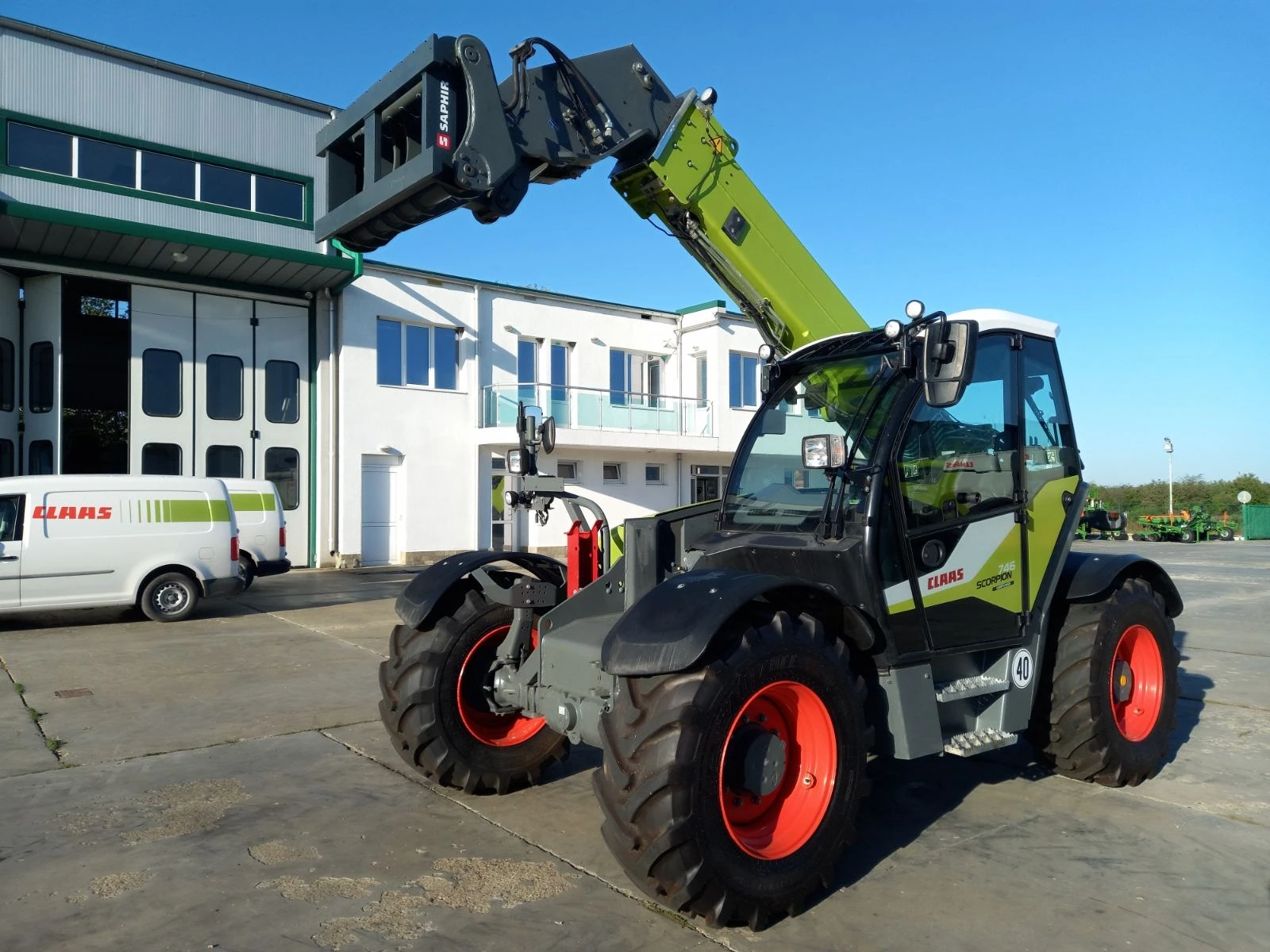 Телескопичен товарач Claas Scorpion 746 VP - изображение 7