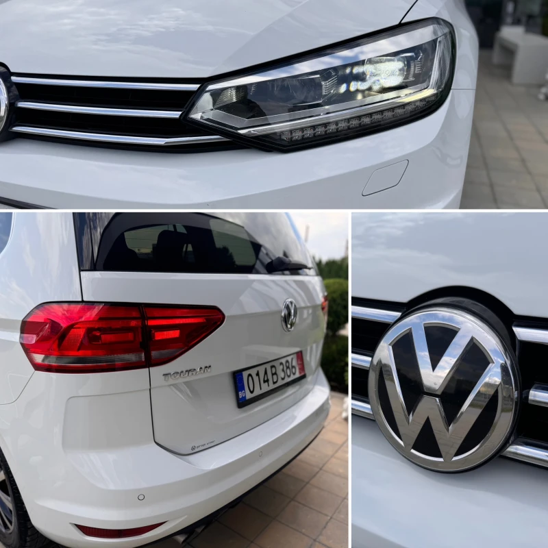 VW Touran 1.4 TSI HighLine DSG FULL LED AUTOMATIC , снимка 10 - Автомобили и джипове - 43172546