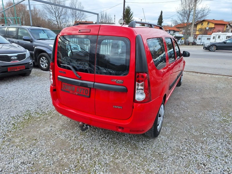 Dacia Logan 1.6 87ks 7 mesta gazov injekcion!, снимка 3 - Автомобили и джипове - 44515692