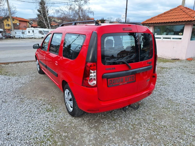 Dacia Logan 1.6 87ks 7 mesta gazov injekcion!, снимка 5 - Автомобили и джипове - 44515692