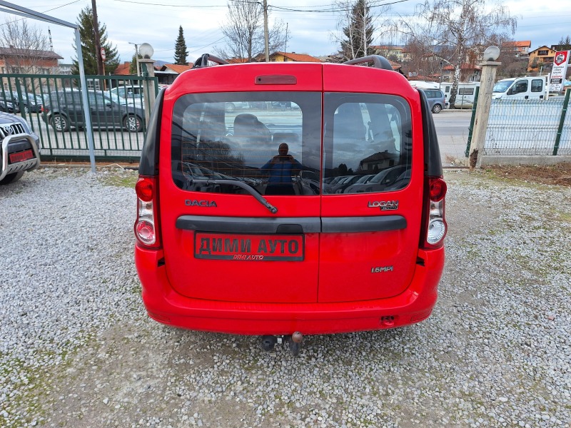 Dacia Logan 1.6 87ks 7 mesta gazov injekcion!, снимка 4 - Автомобили и джипове - 44515692