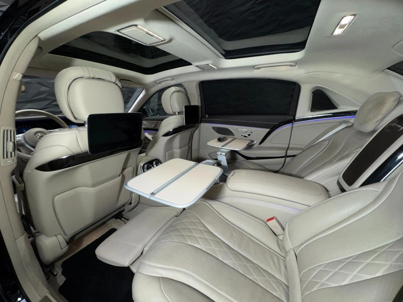 Mercedes-Benz S 560 MAYBACH 4Matic* 3xTV* Burm* 360* , снимка 8 - Автомобили и джипове - 51655175
