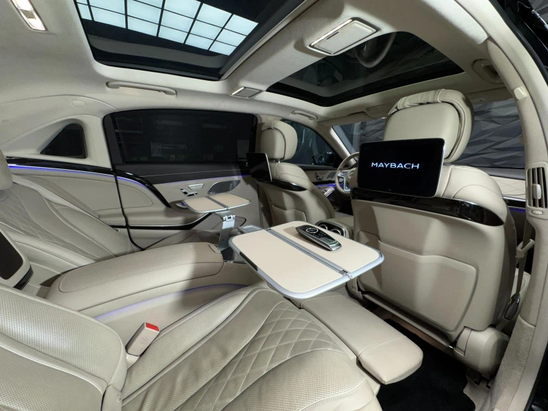 Mercedes-Benz S 560 MAYBACH 4Matic* 3xTV* Burm* 360* , снимка 9 - Автомобили и джипове - 51655175