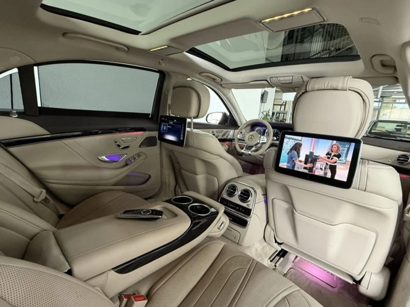 Mercedes-Benz S 560 ОЧАКВАН ВНОС Mercedes S560 Long* AMG Optic* 3xTV, снимка 9 - Автомобили и джипове - 52066340