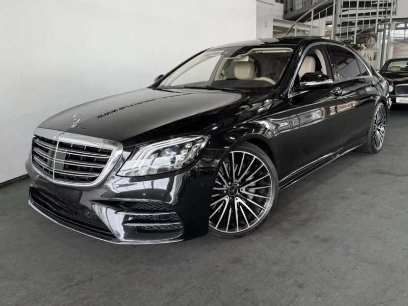 Mercedes-Benz S 560 ОЧАКВАН ВНОС Mercedes S560 Long* AMG Optic* 3xTV, снимка 2 - Автомобили и джипове - 52066340