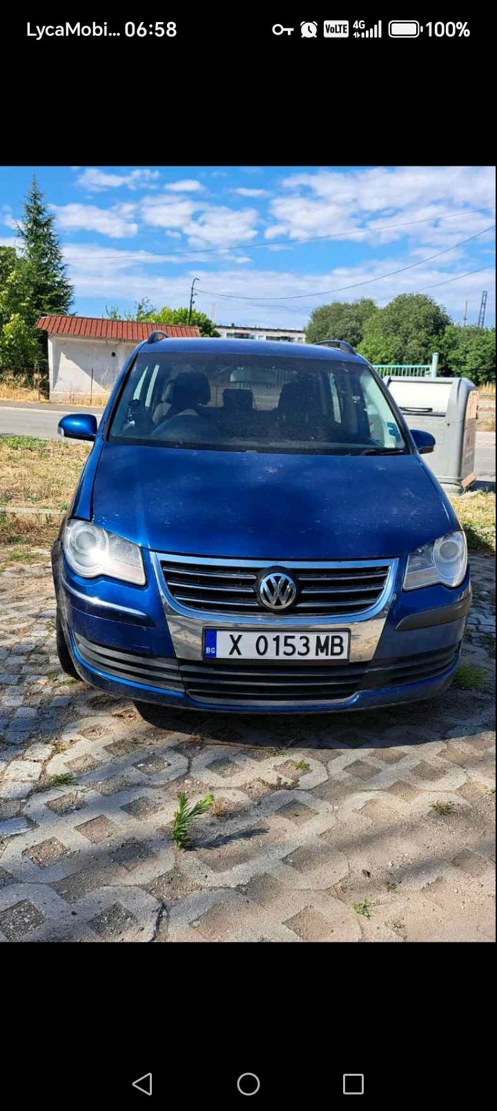 VW Touran Десен волан. Газ-нензин 1.6 100к.с 8 клапана, снимка 4 - Автомобили и джипове - 55848762