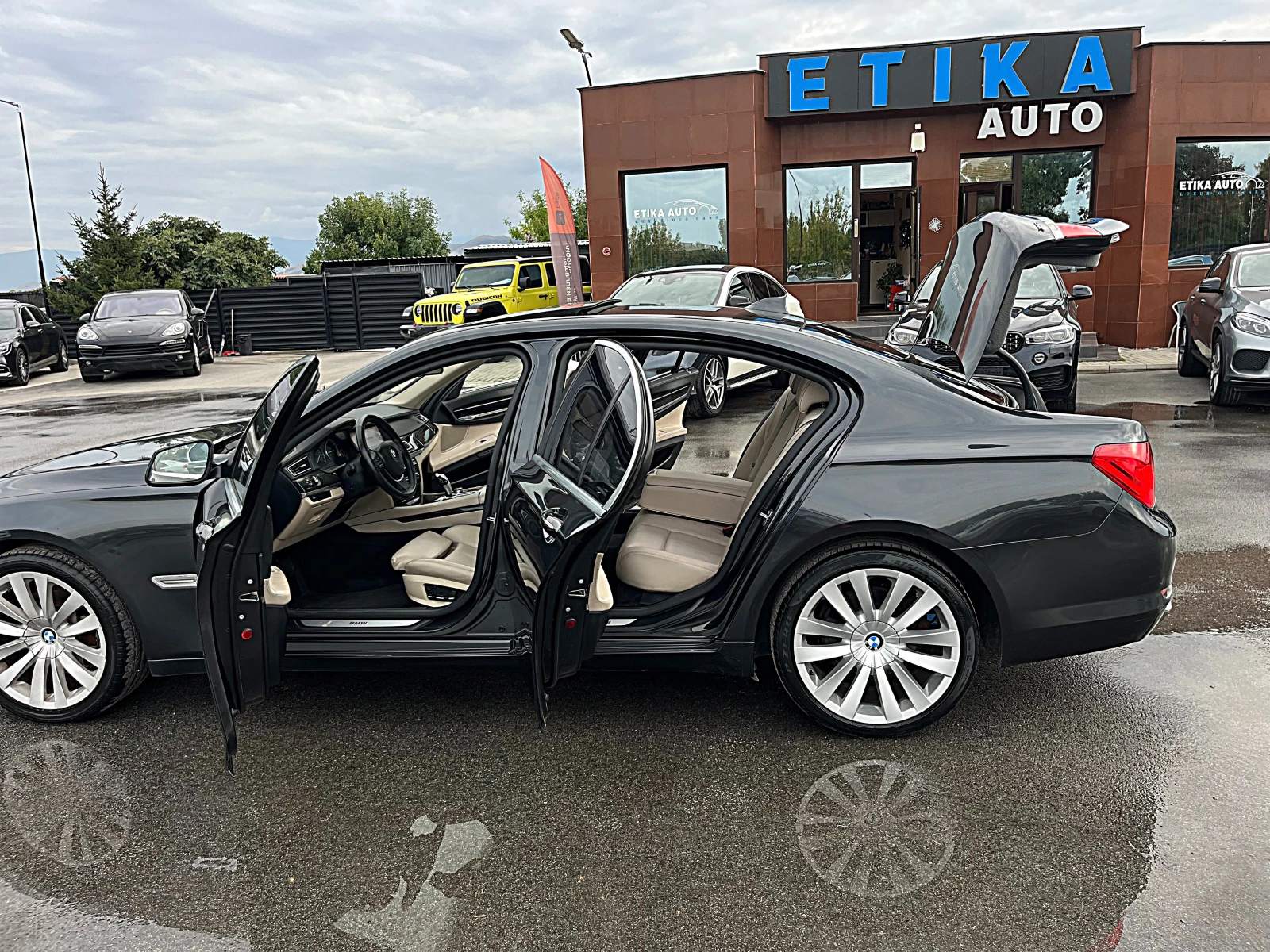 BMW 740 4x4-DISTRONIK-VAKUM-KAMERA-xDrive-SPORT-GERMANIA!! | Mobile.bg   14