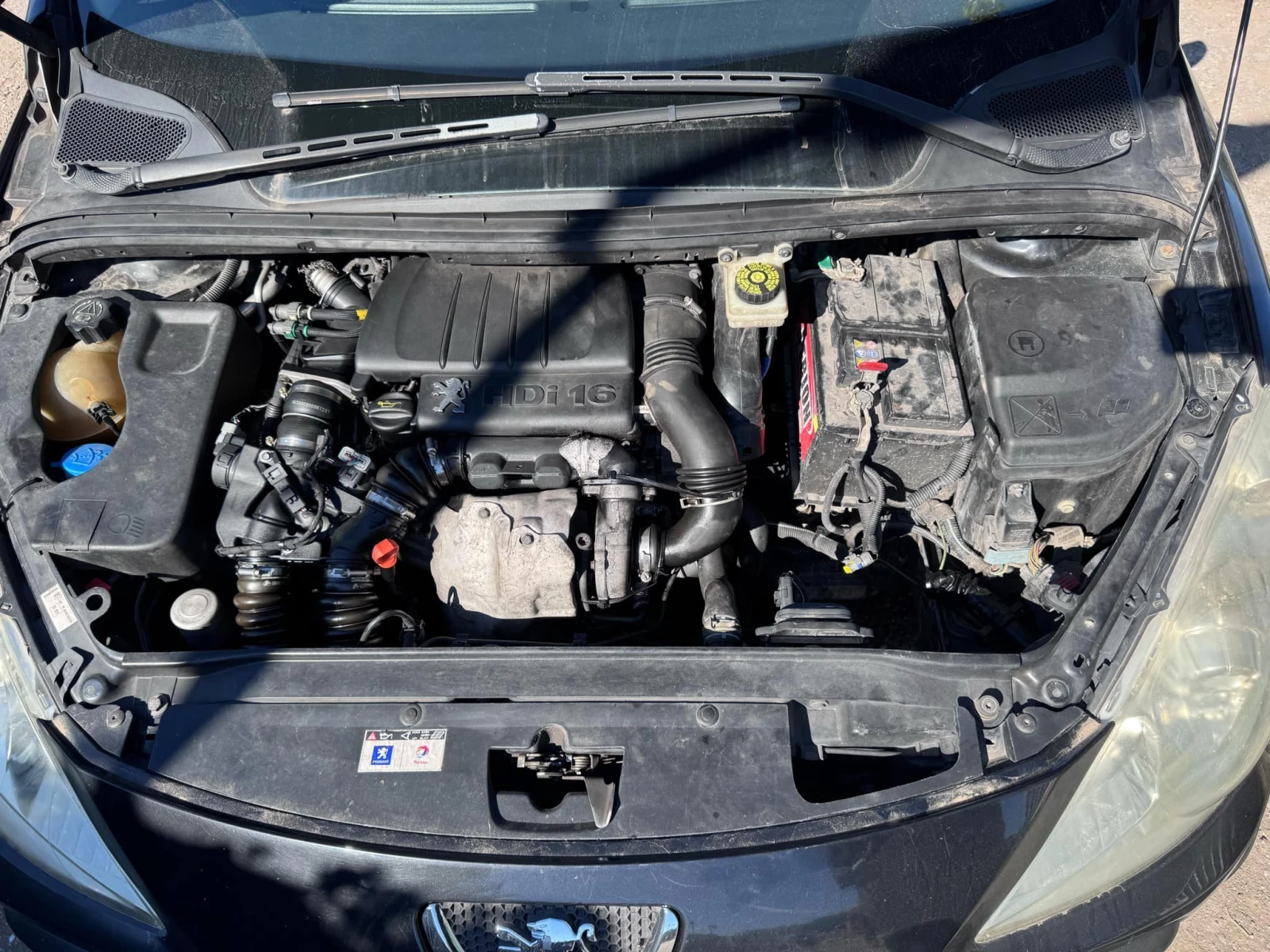 Peugeot 307 1.6HDI, Фейслифт, Панорама, 2009г. | Mobile.bg — изображение 12