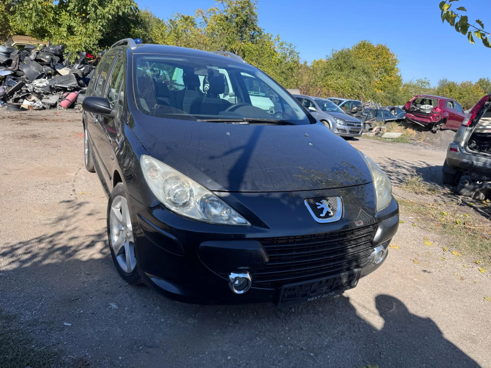 Peugeot 307 1.6HDI, Фейслифт, Панорама, 2009г. - [1] 