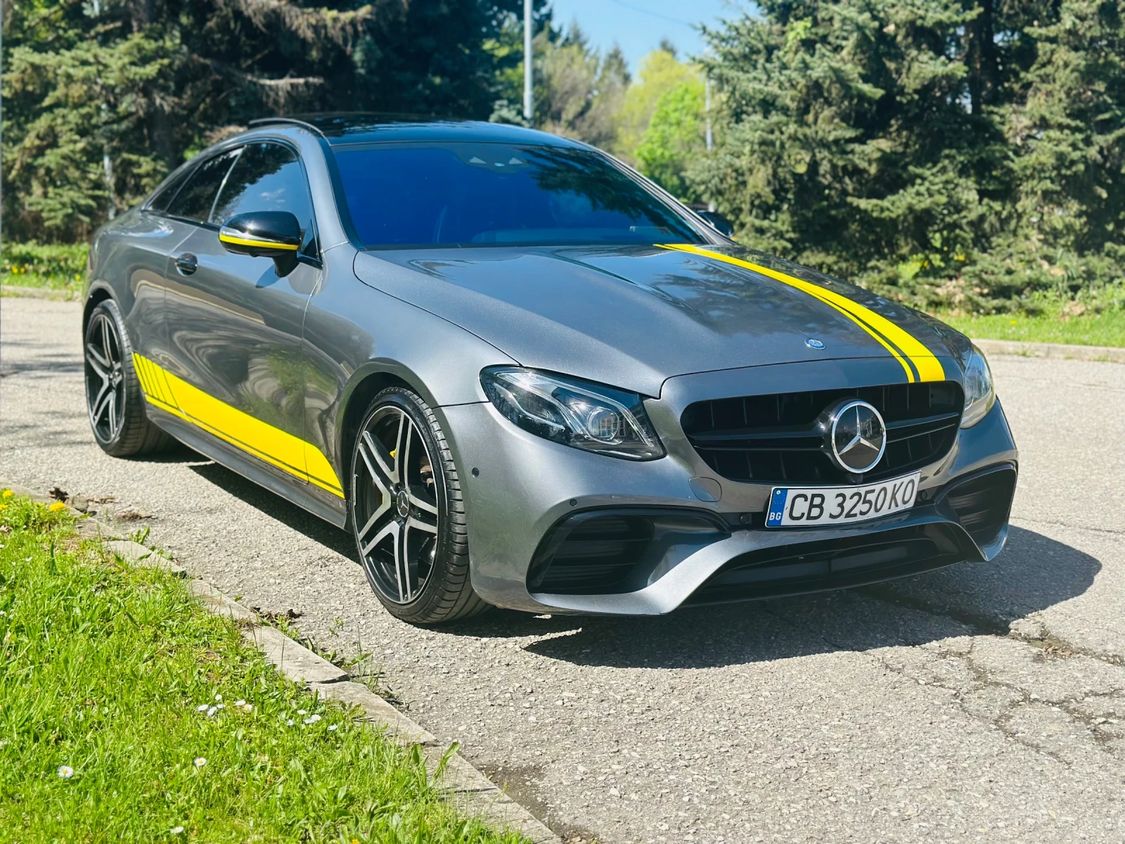 Mercedes-Benz E 400 Coupe Yellow Amg Line  - изображение 5
