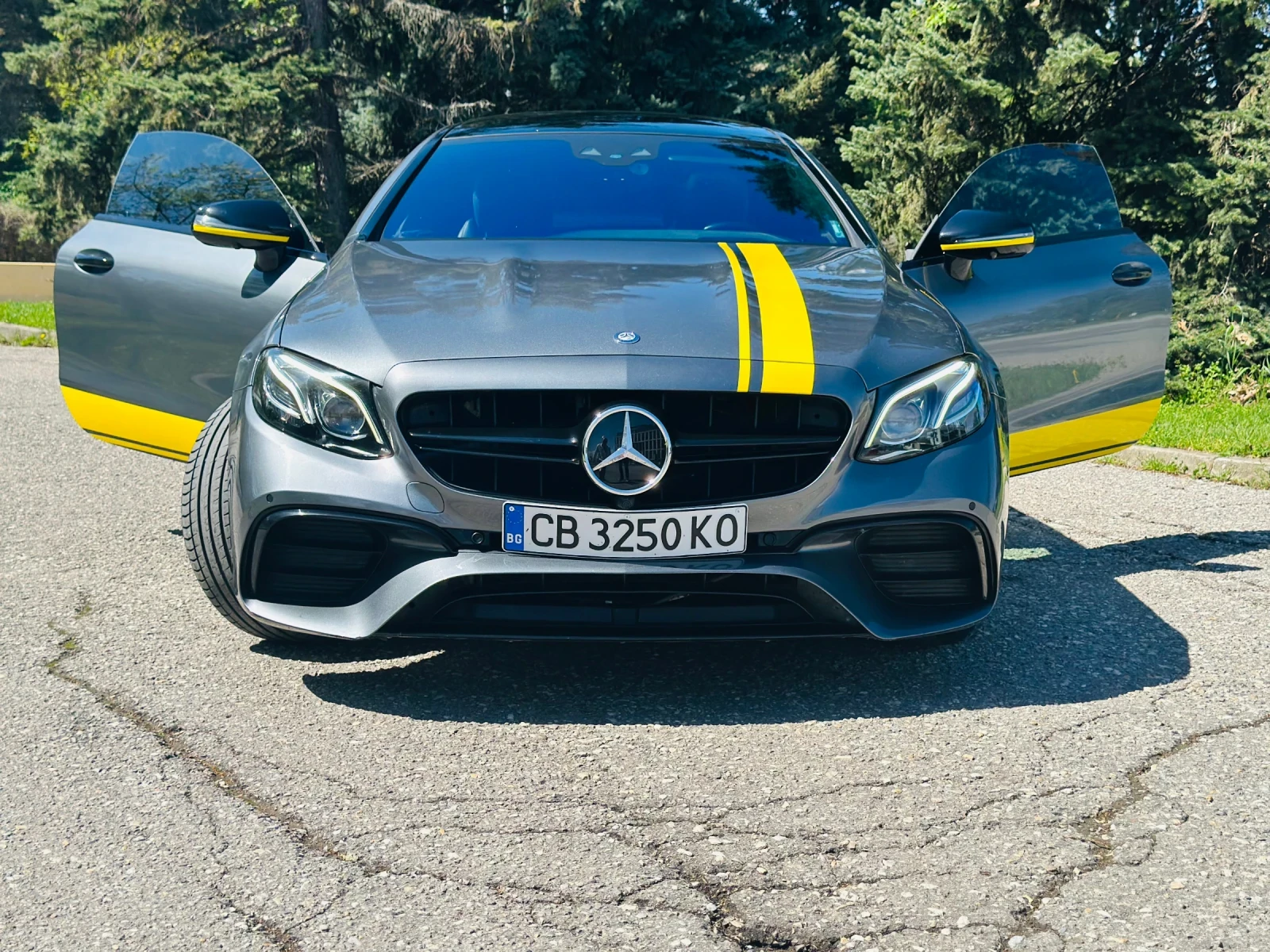 Mercedes-Benz E 400 Coupe Yellow Amg Line  - изображение 4