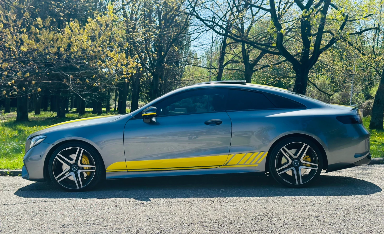Mercedes-Benz E 400 Coupe Yellow Amg Line  - изображение 8