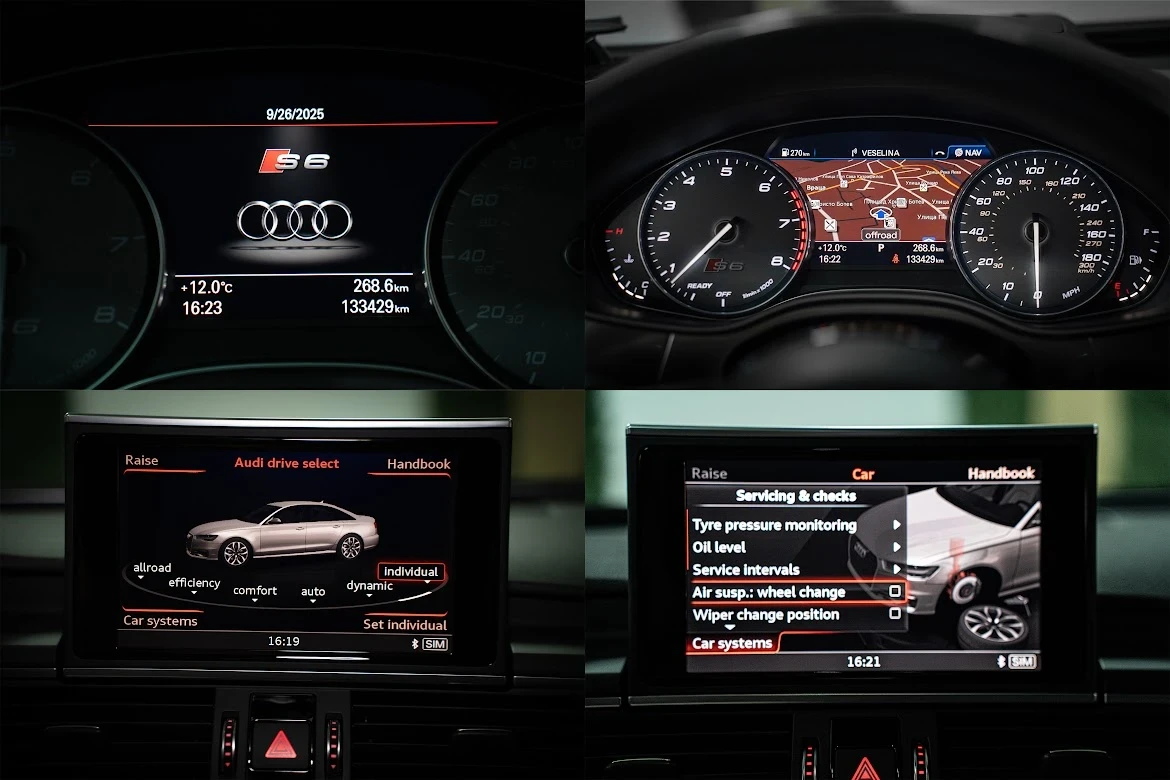 Audi S6 Full LED, B&O , Night Vision , // | Mobile.bg   15