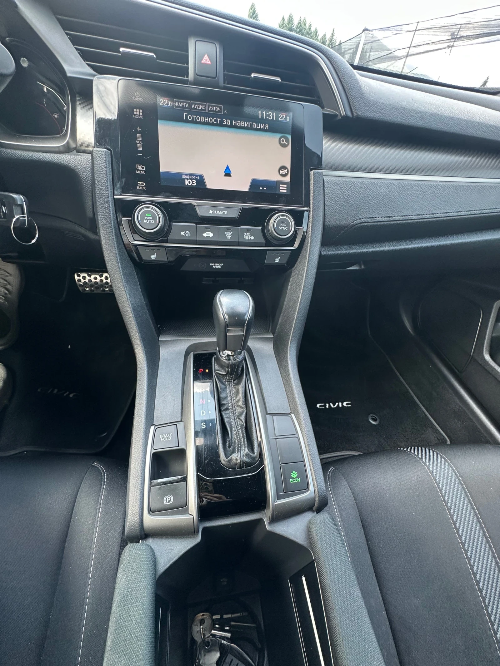 Honda Civic ШВЕЙЦАРИЯ  АВТОМАТИК, снимка 13 - Автомобили и джипове - 55609505