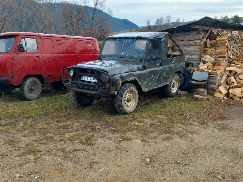 Uaz 469 Пригоден за дърводобив, снимка 1 - Автомобили и джипове - 48282878