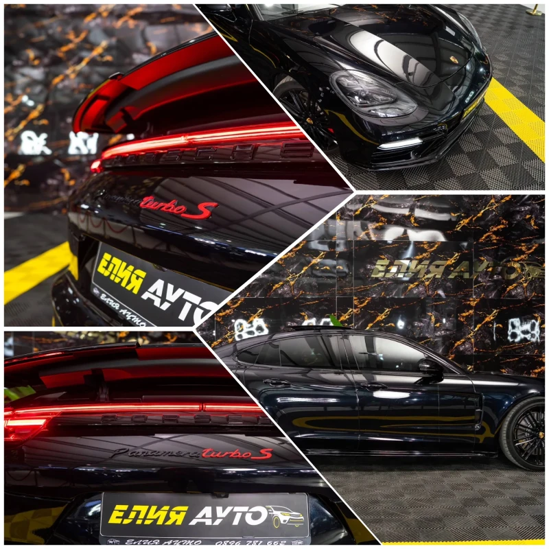 Porsche Panamera TURBO S BLACK LINE ПАНОРАМА BOSE ЛИЗИНГ 100%, снимка 17 - Автомобили и джипове - 53067518
