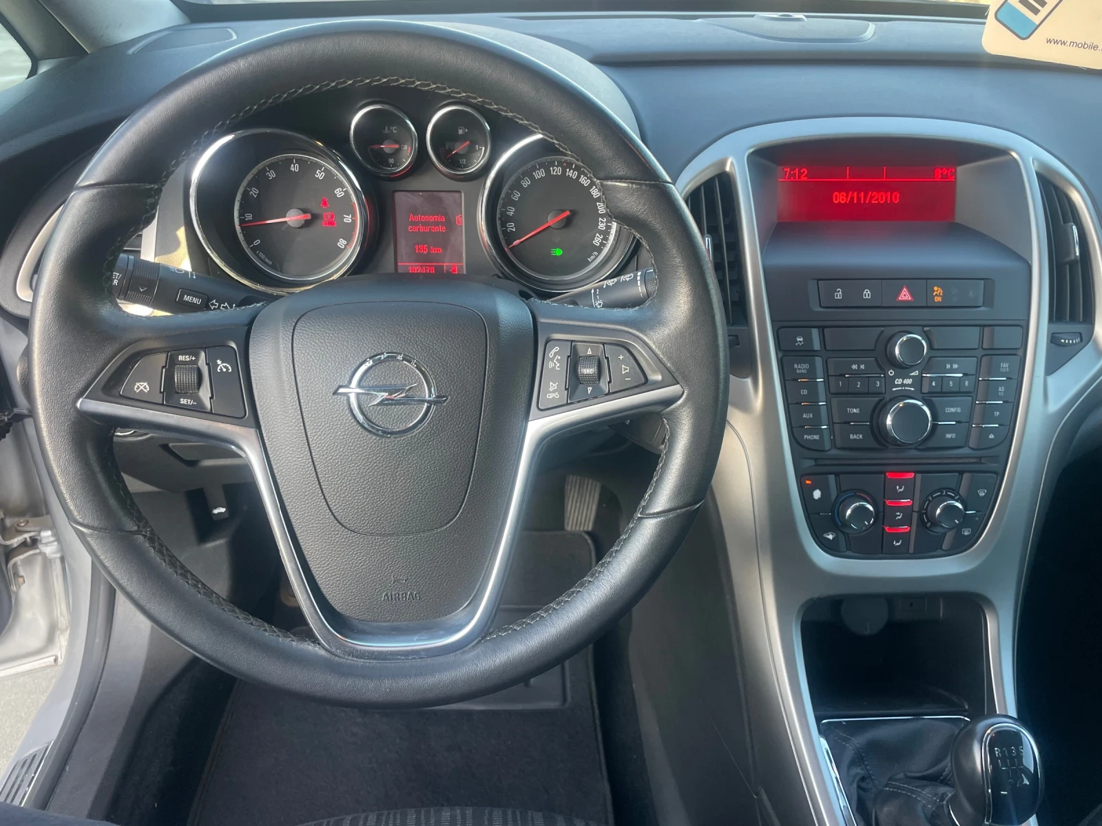 Opel Astra 1.6Benzin/102000km/ | Mobile.bg   14