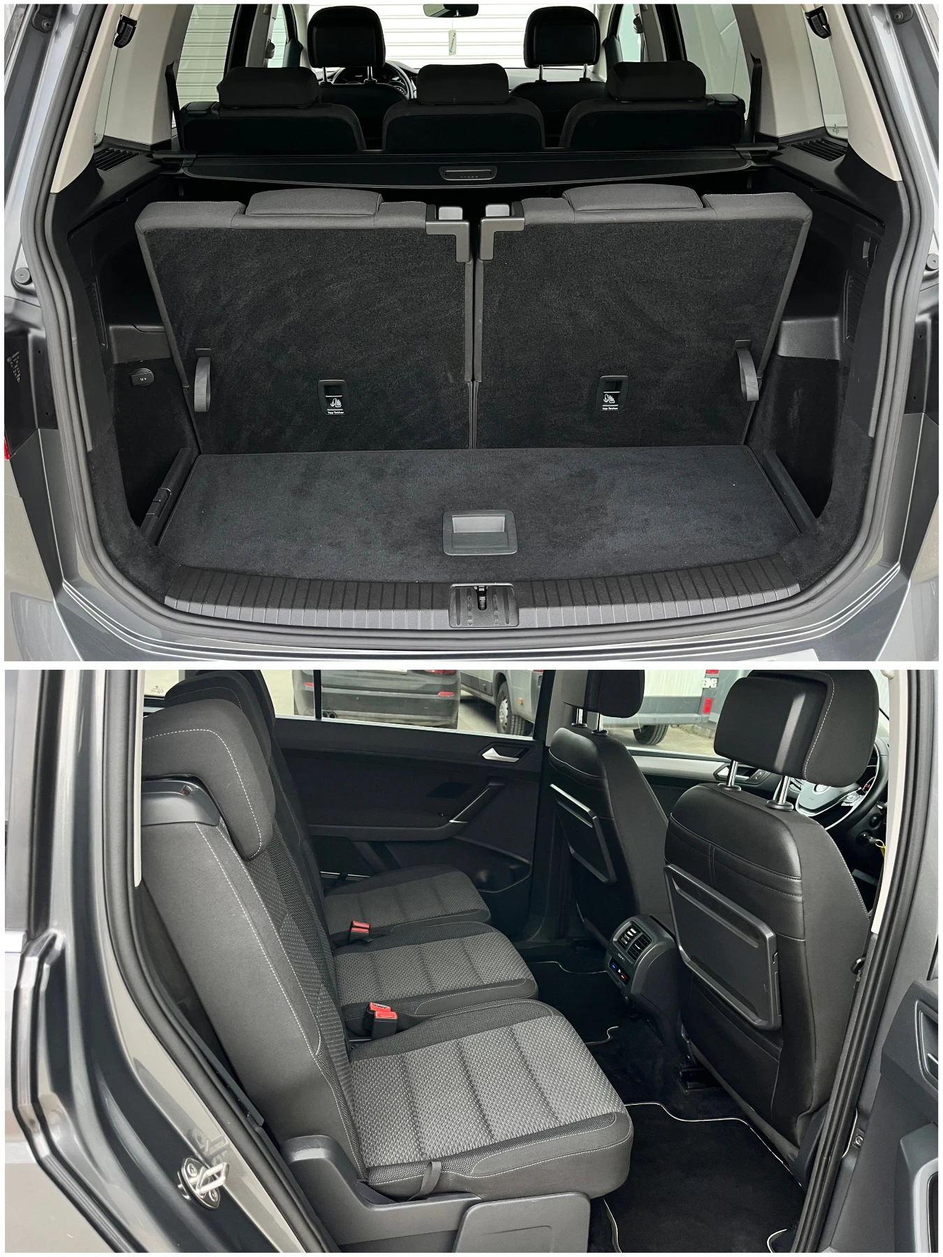 VW Touran 2, 0TDI-150к.с/6+ 1/LED/ПОДГРЕВ/ТОП СЪСТОЯНИЕ!!!, снимка 13 - Автомобили и джипове - 53906307