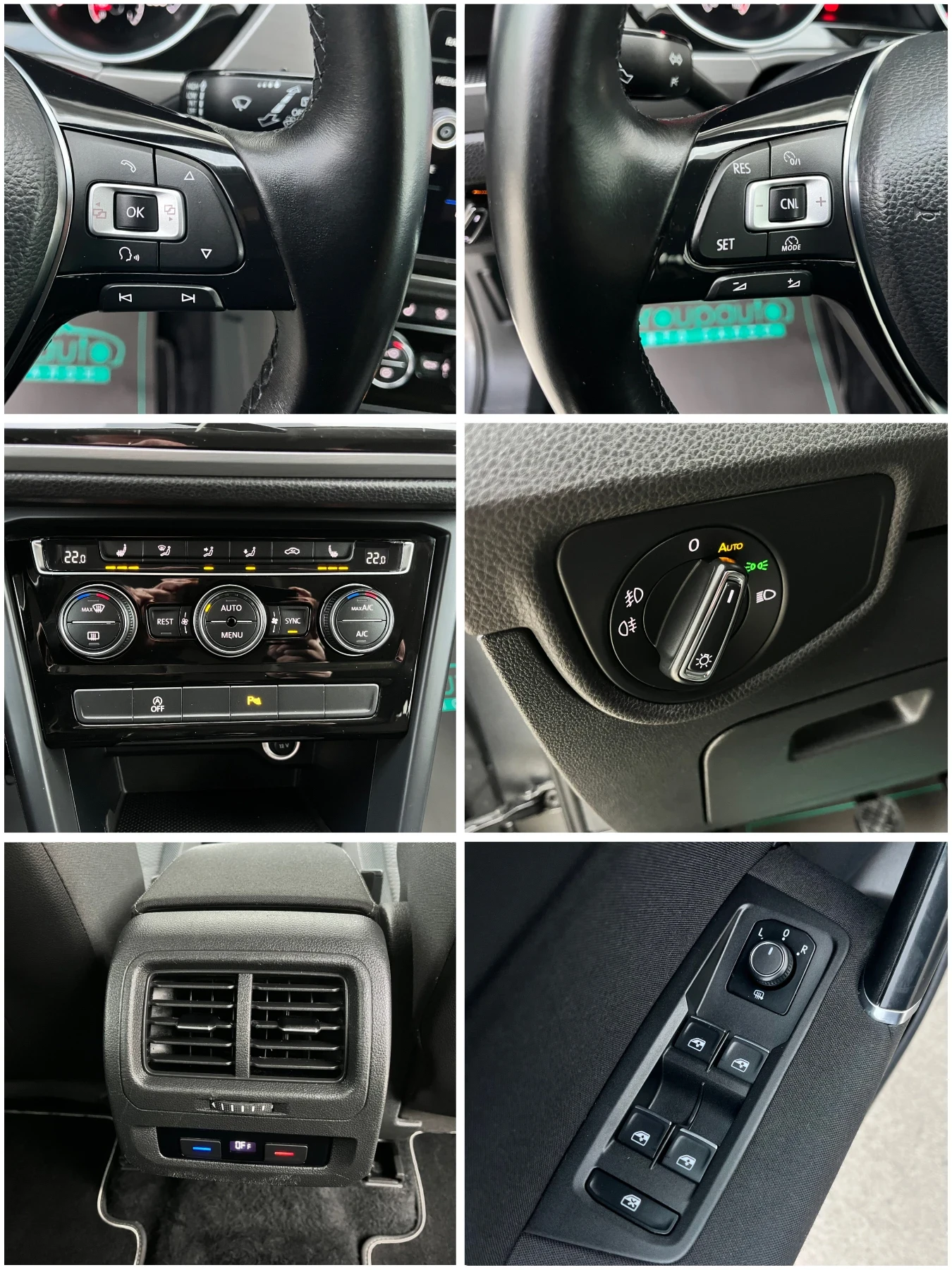 VW Touran 2, 0TDI-150к.с/6+ 1/LED/ПОДГРЕВ/ТОП СЪСТОЯНИЕ!!!, снимка 15 - Автомобили и джипове - 53906307