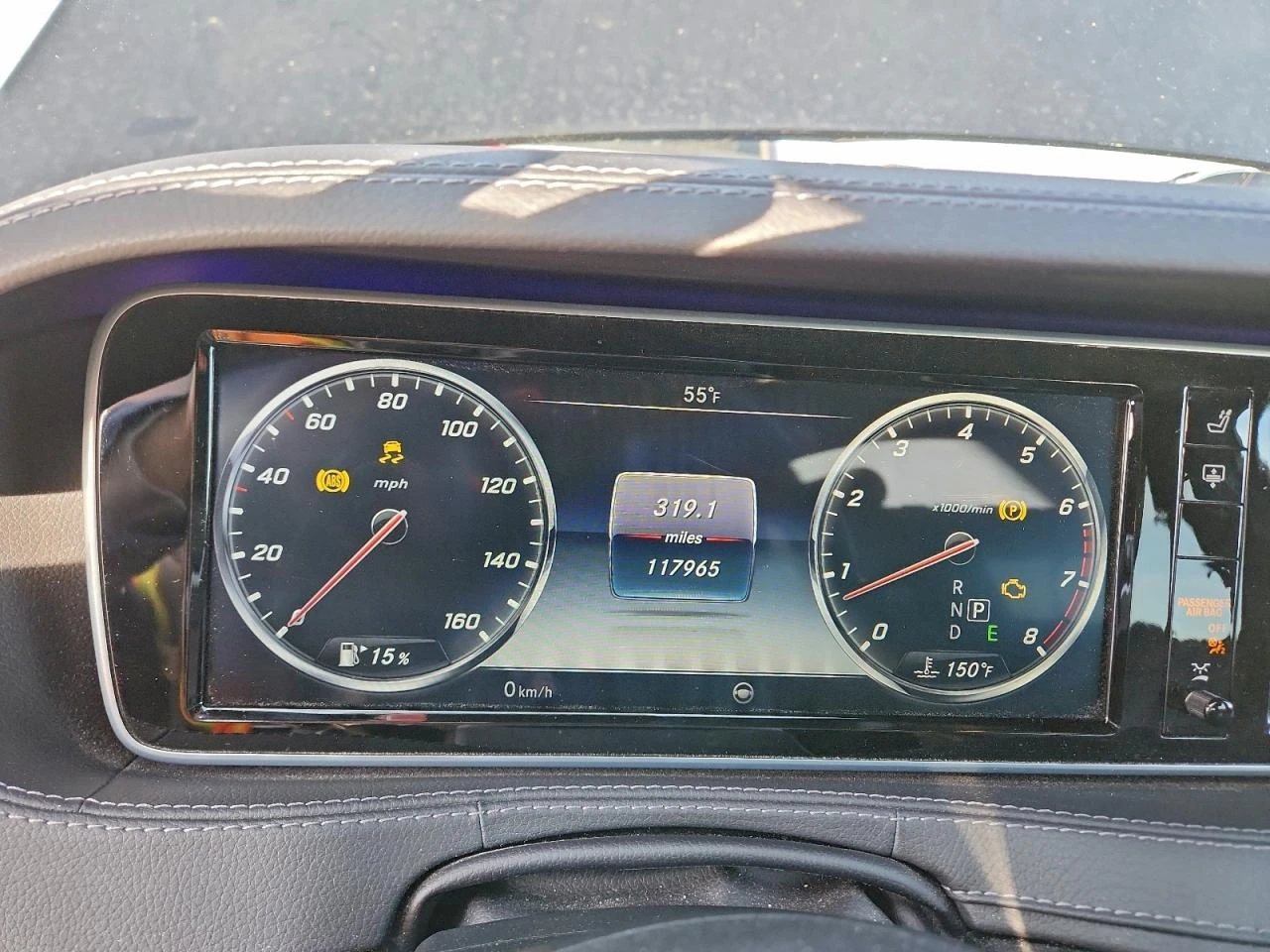 Mercedes-Benz S 550 4MATIC* Burmester* подгрев* обдухване* панорама* , снимка 10 - Автомобили и джипове - 54768017