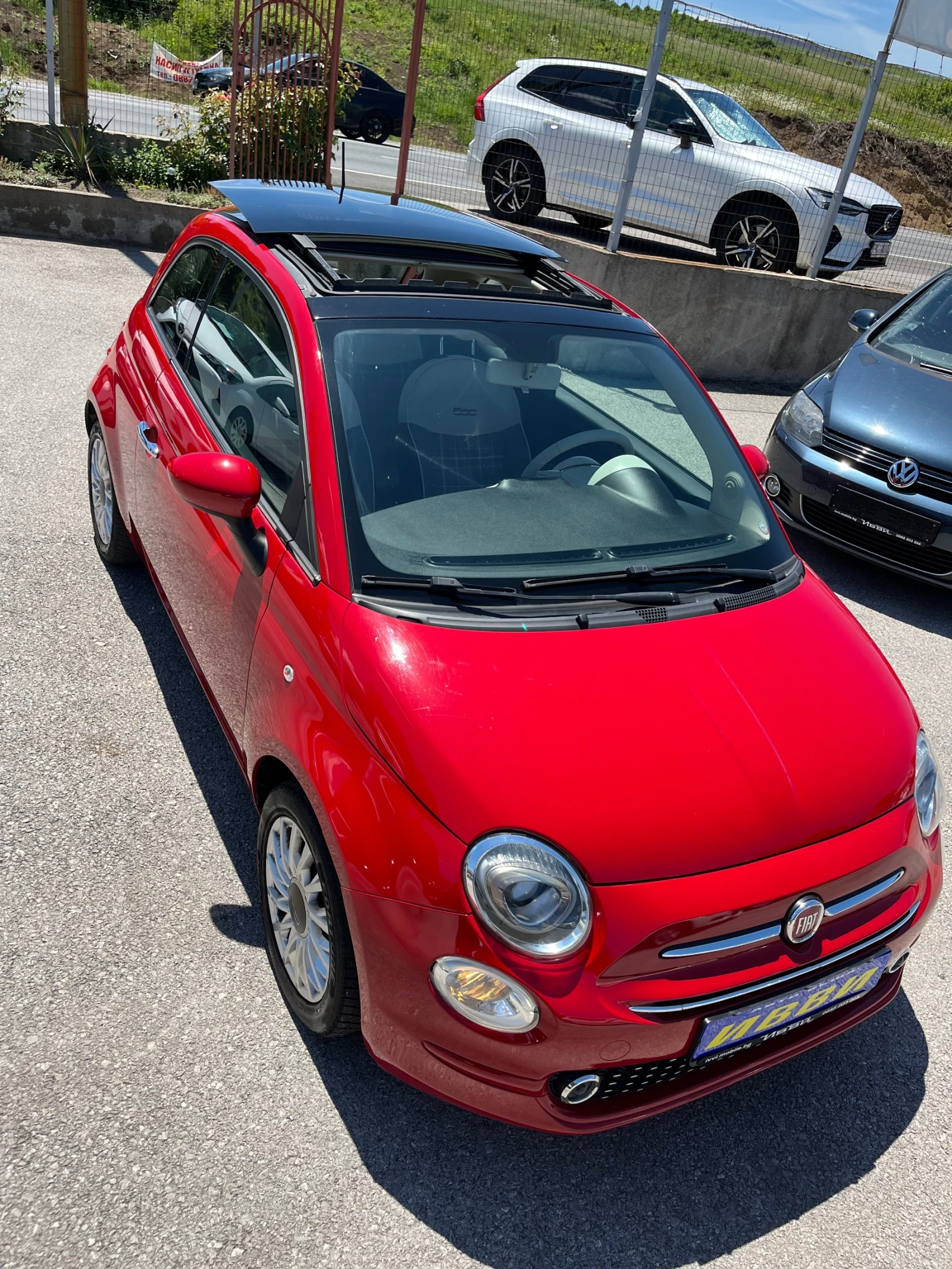 Fiat 500 1, 2 I  LPG  PANORAMA, снимка 17 - Автомобили и джипове - 54929885