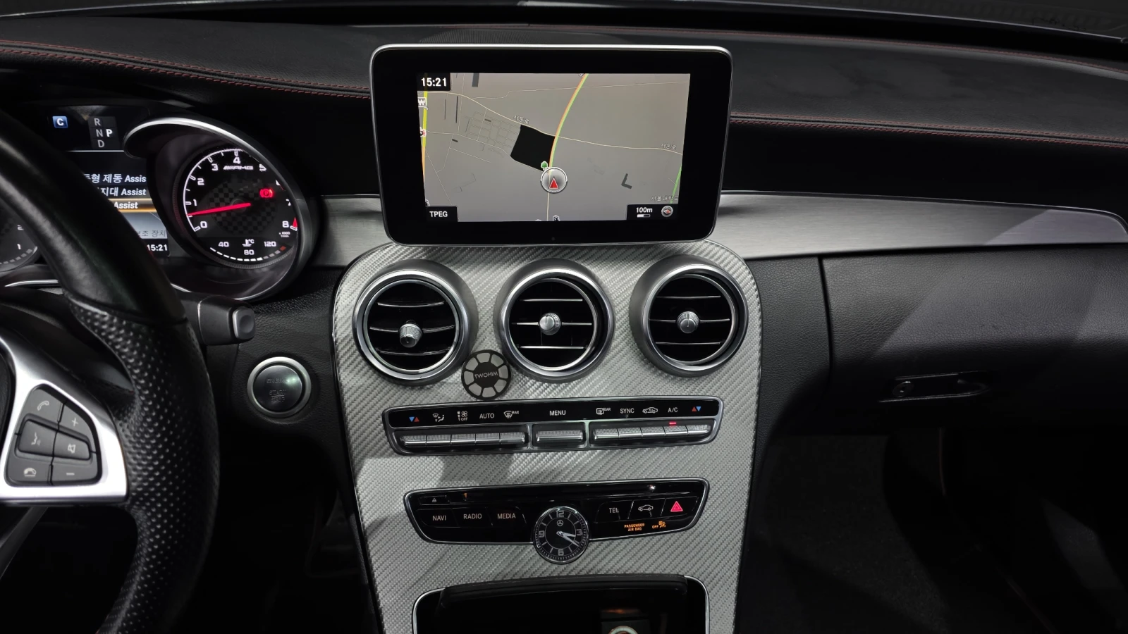 Mercedes-Benz C 43 AMG BURMESTER BLIND SPOT HUD ������ ����* encareu.com | Mobile.bg � ����������� 13