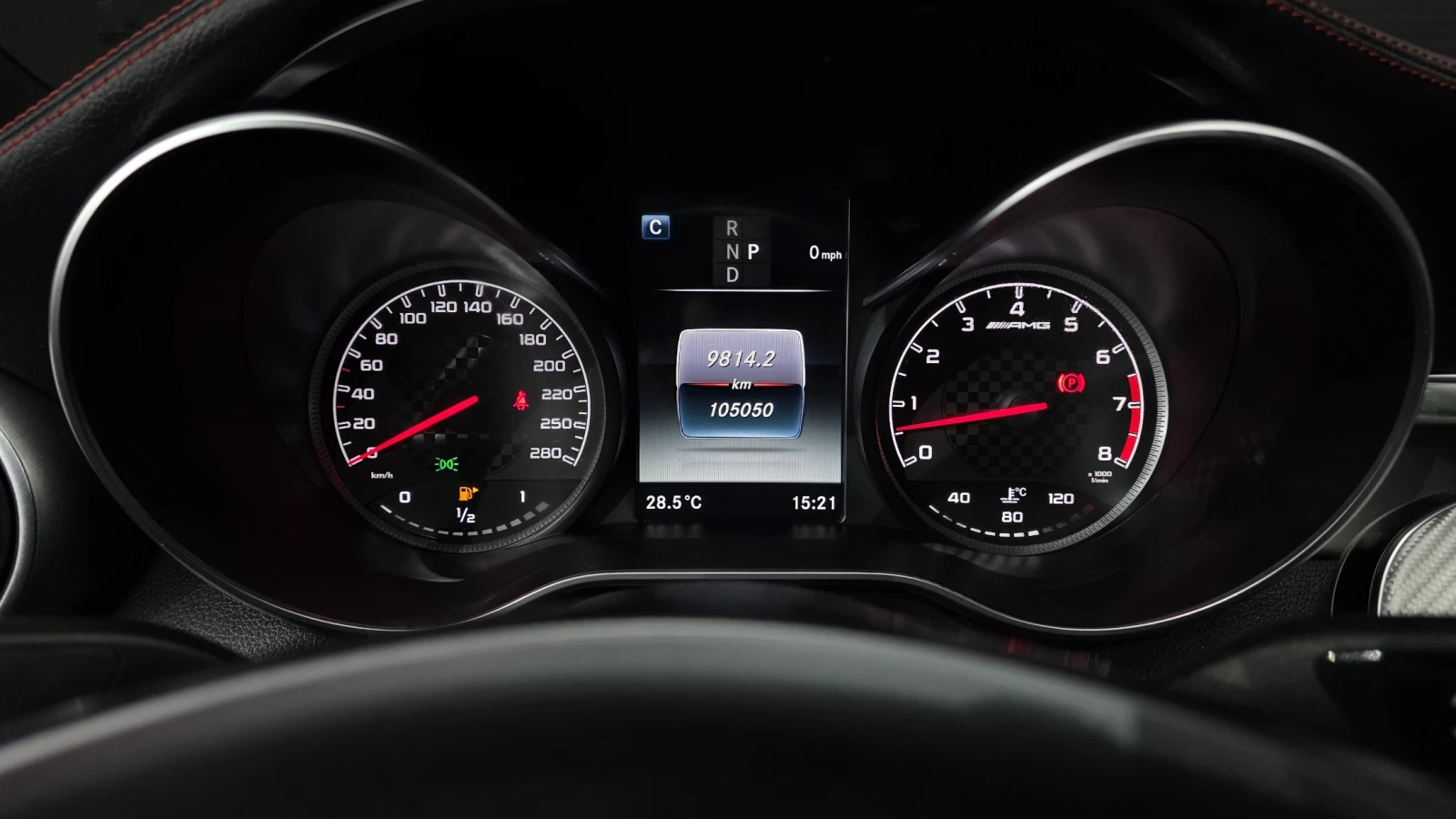 Mercedes-Benz C 43 AMG BURMESTER BLIND SPOT HUD ������ ����* encareu.com | Mobile.bg � ����������� 8