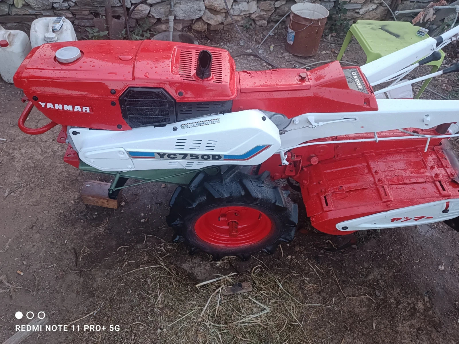 Трактор Yanmar YC750D, снимка 9 - Селскостопанска техника - 56259099