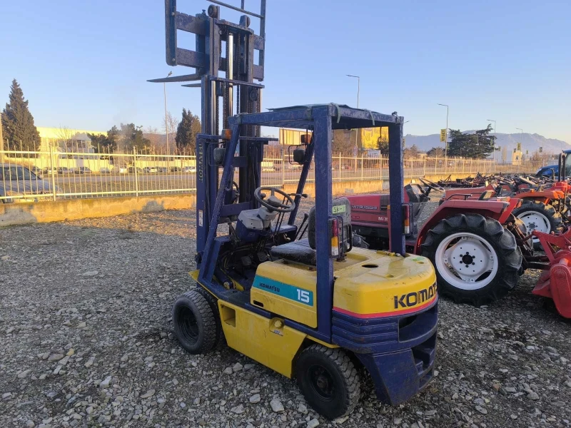 Мотокар Komatsu  FG15, снимка 5 - Индустриална техника - 53380738