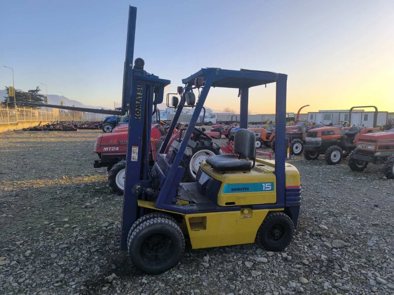 Мотокар Komatsu  FG15, снимка 8 - Индустриална техника - 53380738