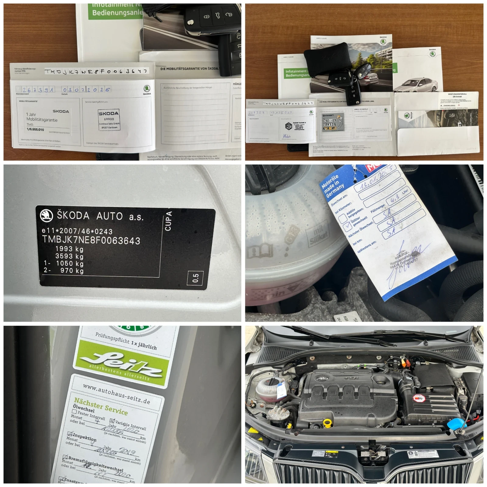 Skoda Octavia VRS 2.0d DSG 184-ACC-LANE-KEYLESS-- | Mobile.bg   17