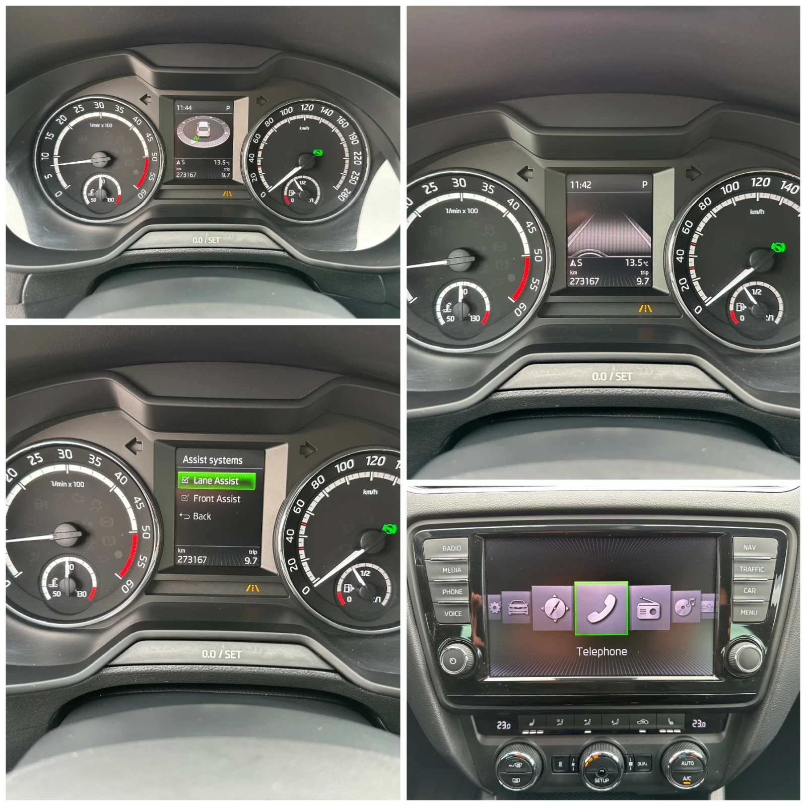 Skoda Octavia VRS 2.0d DSG 184-ACC-LANE-KEYLESS-- | Mobile.bg   15