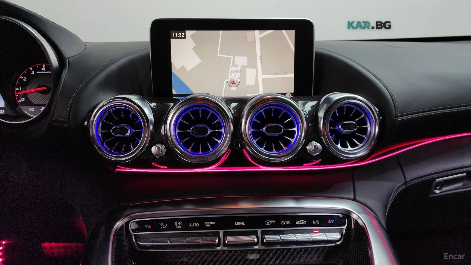 Mercedes-Benz AMG GT S* 4.0* BURMESTER* ПОДГРЕВ* КАМЕРА* KEYLESS* , снимка 9 - Автомобили и джипове - 55803288