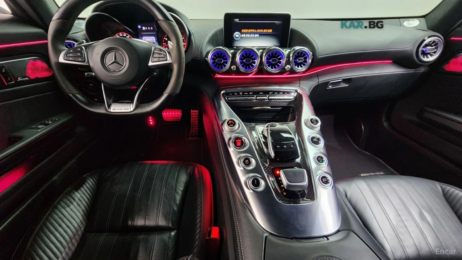 Mercedes-Benz AMG GT S* 4.0* BURMESTER* ПОДГРЕВ* КАМЕРА* KEYLESS* , снимка 5 - Автомобили и джипове - 55803288