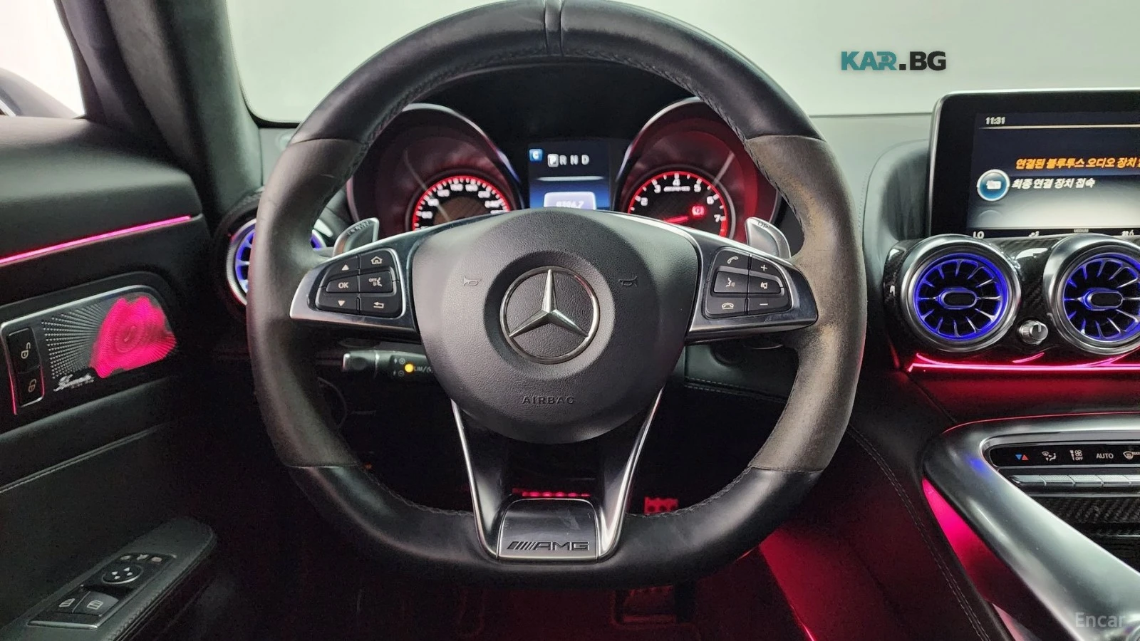 Mercedes-Benz AMG GT S* 4.0* BURMESTER* ПОДГРЕВ* КАМЕРА* KEYLESS* , снимка 6 - Автомобили и джипове - 55803288
