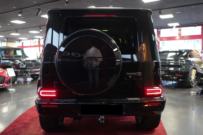 Mercedes-Benz G 63 AMG /FACELIFT/SUPERIOR/EXCLUSIV/BURM/360/DISTRONIC/22/, снимка 6 - Автомобили и джипове - 48138431