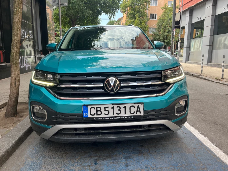 VW T-Cross Първи собственик ! 1.5 TFSI DSG 22600 км, снимка 2 - Автомобили и джипове - 51080778