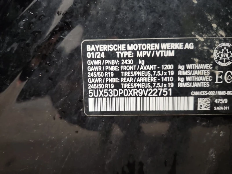 BMW X3 * XDRIVE30I * CARFAX * БЕЗ ПЪРВОНАЧАЛНА ВНОСКА, снимка 15 - Автомобили и джипове - 53072564